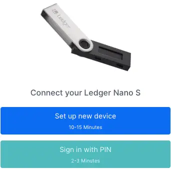 Blockchain and Nano Sign In