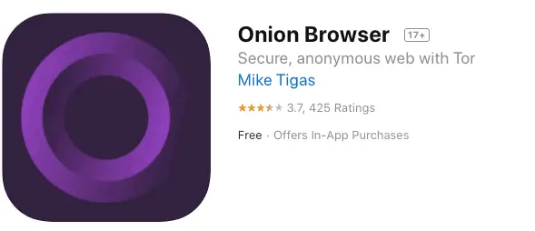 Onion Browser AppStore