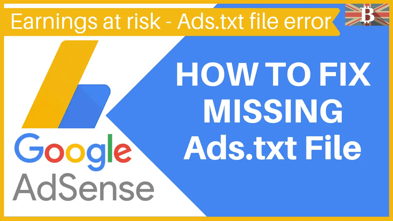 Missing Ads.txt file