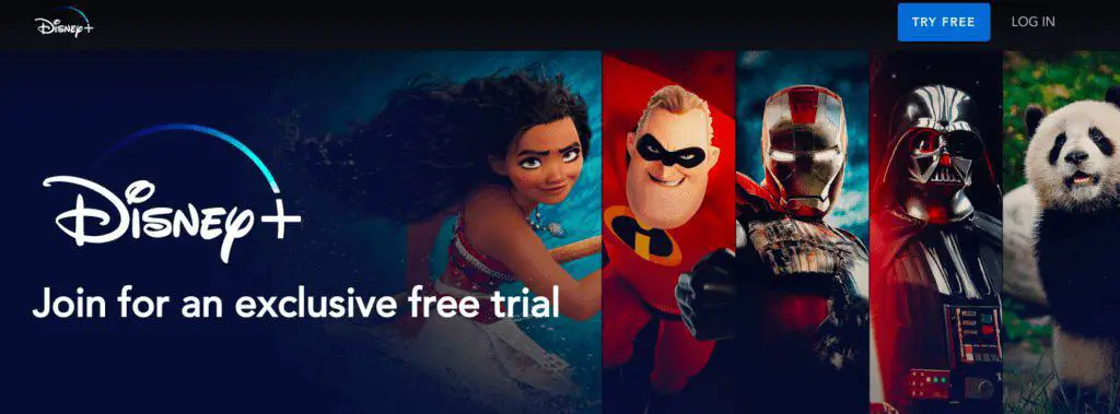 Disney Plus offers a free 7 day trial 