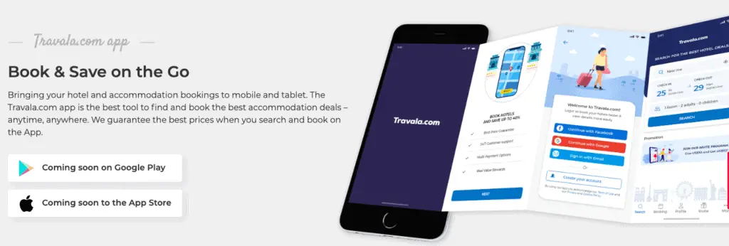 Travala App will soon be available on Google Play and the Apple App Store