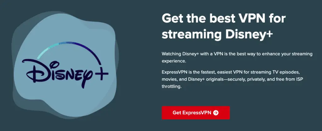 ExpressVPN best VPN for streaming Disney+