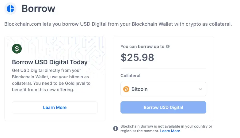 Blockchain Borrow