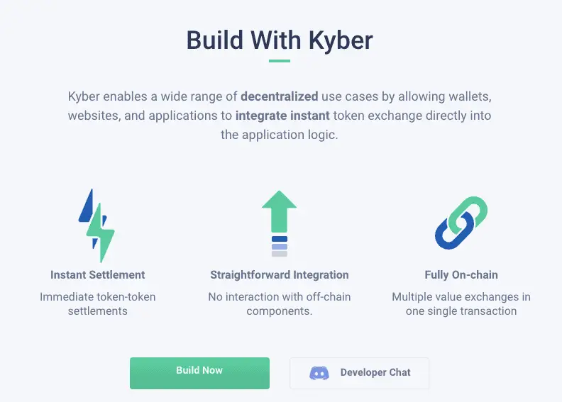 Kyber Network for Developers
