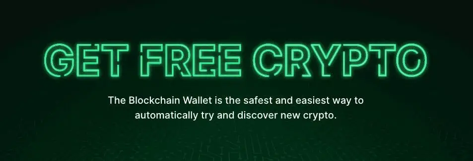 Blockchain.com get free crypto