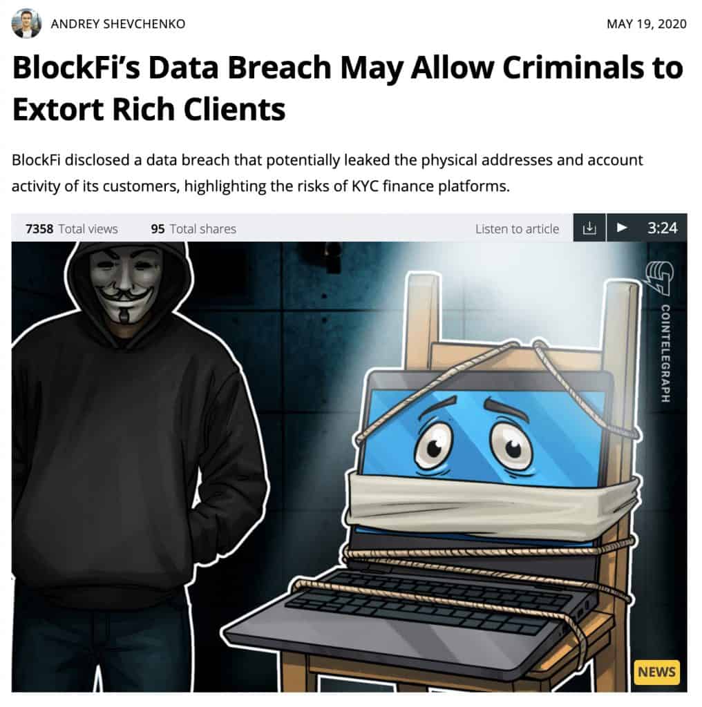 BlockFi Hack