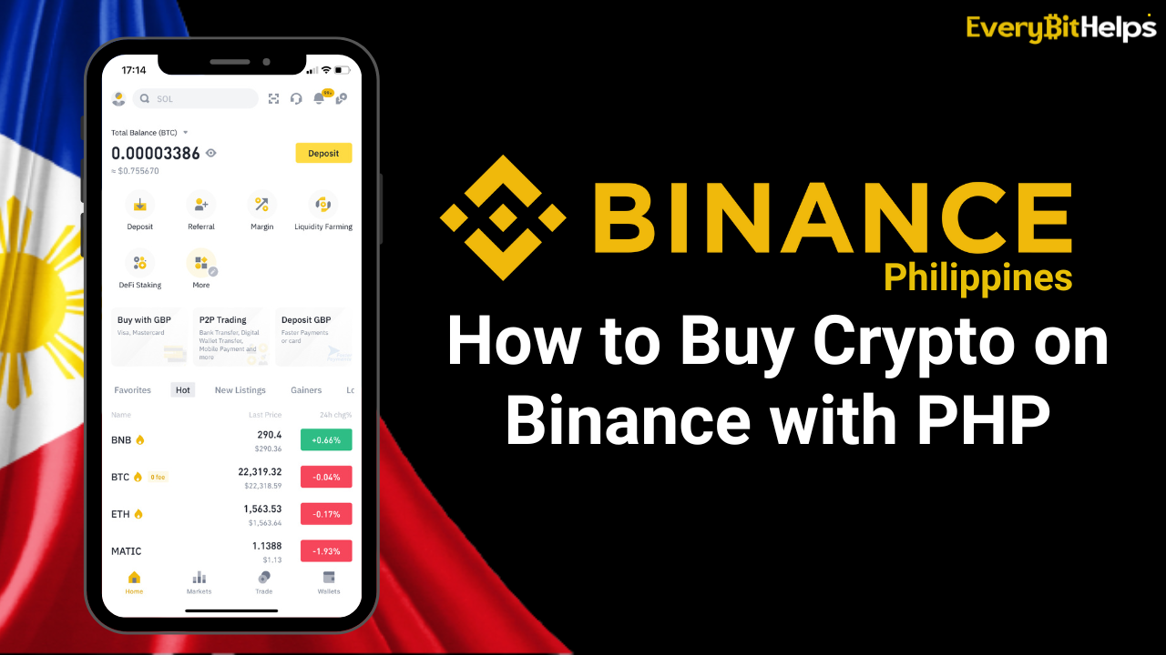 How to Buy Crypto on Binance with PHP in the Philippines