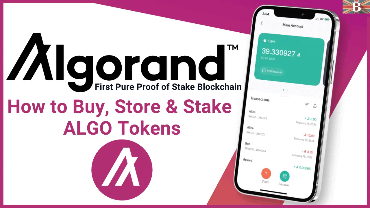 How to Stake Algorand ALGO tokens
