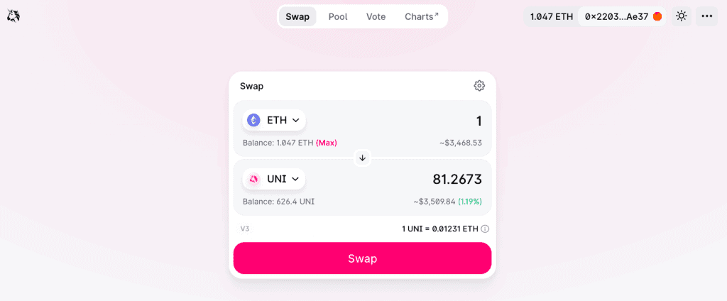UniSwap Version 3 Update