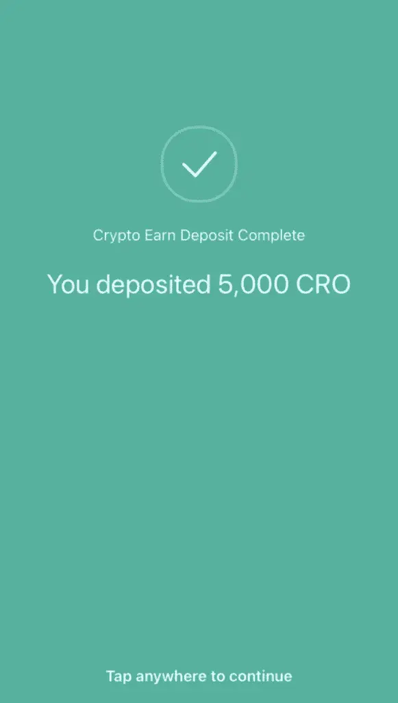 earn passive income with crypto.com