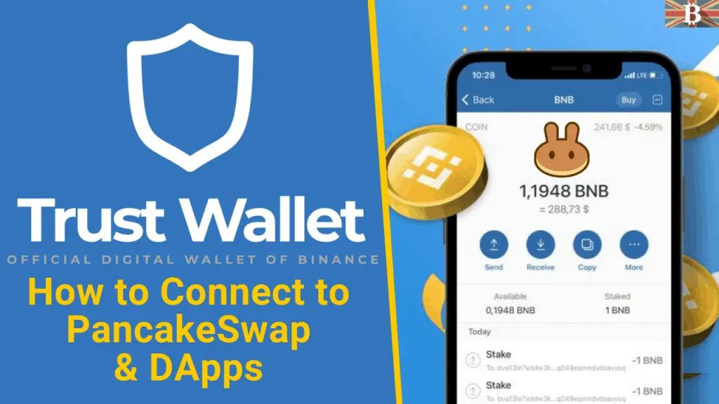 Connect Trust wallet to PancakeSwap with Wallet Connect