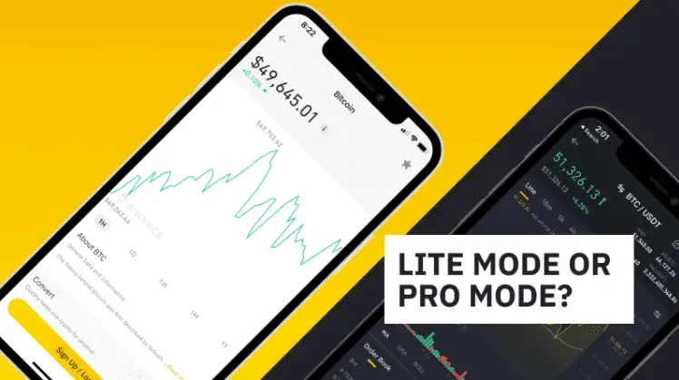 Binance Lite vs Pro