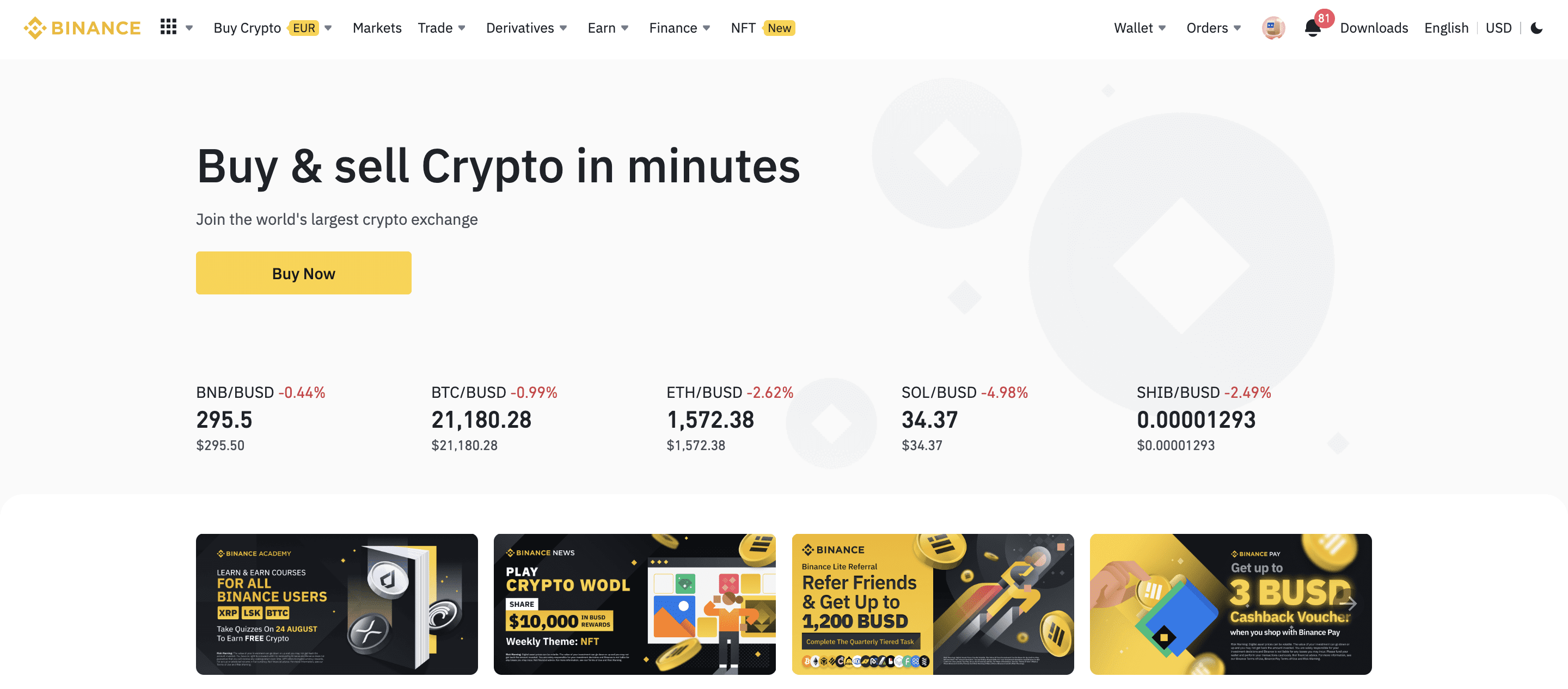 binance income