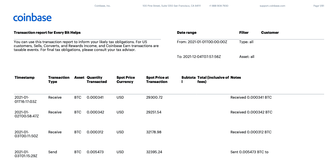 How To Download & View Coinbase Transaction History (2023)