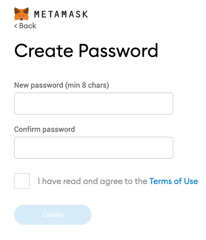 Create a Secure Password