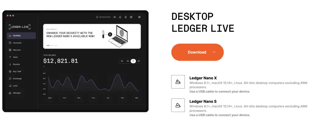 Desktop Ledger Live
