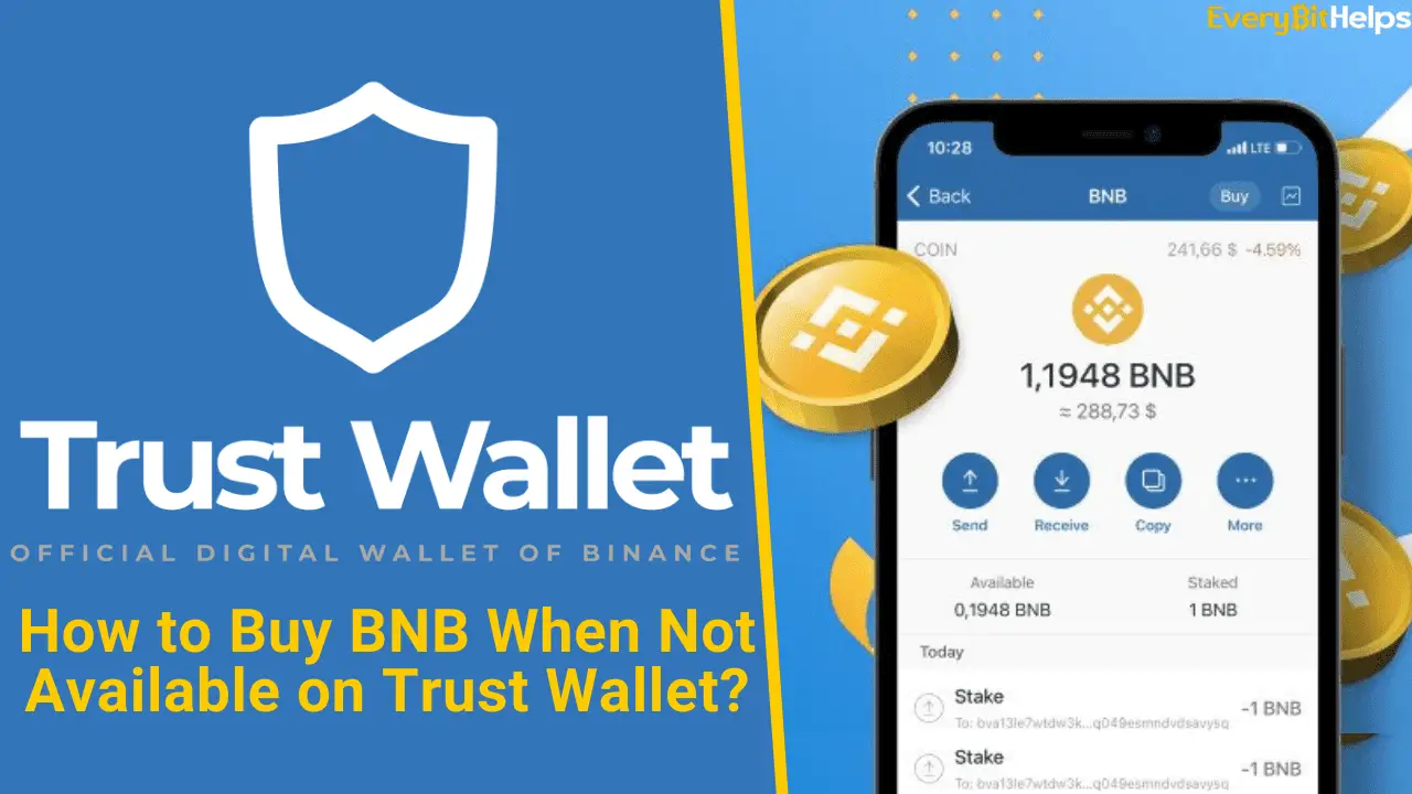 trust wallet bnb not available