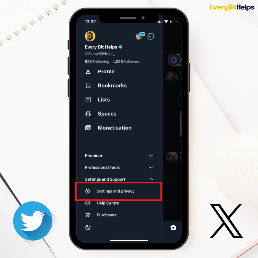 Step 2 Settings & Privacy