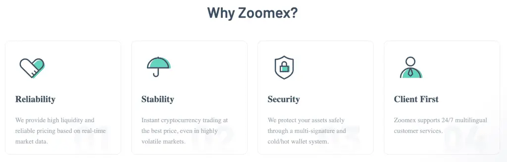Zoomex Features