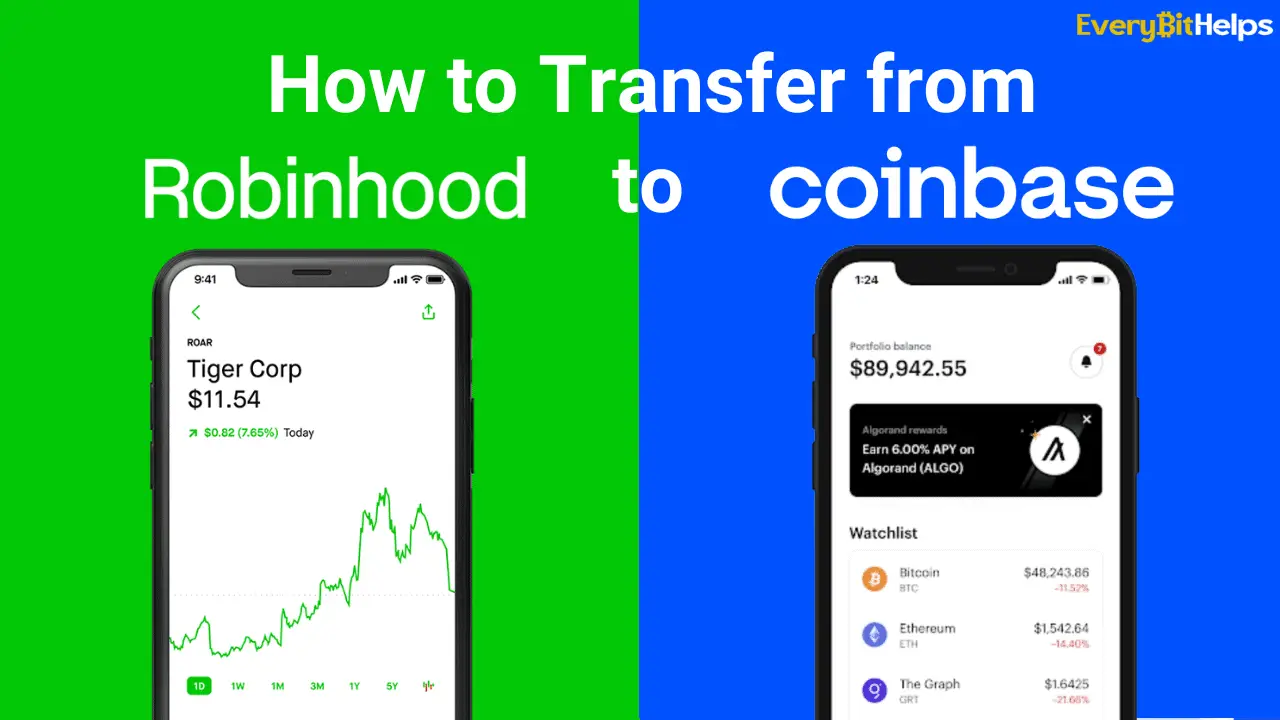 Transferring Crypto from Robinhood to Coinbase
