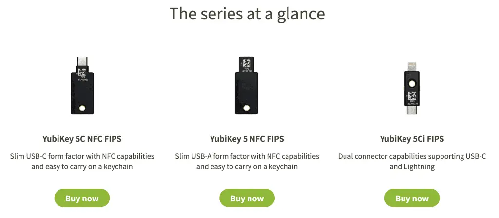 What is a YubiKey security device