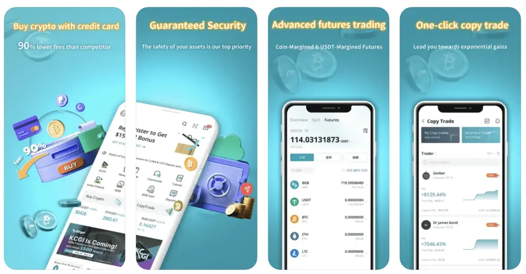 Bitget for iOS and Android