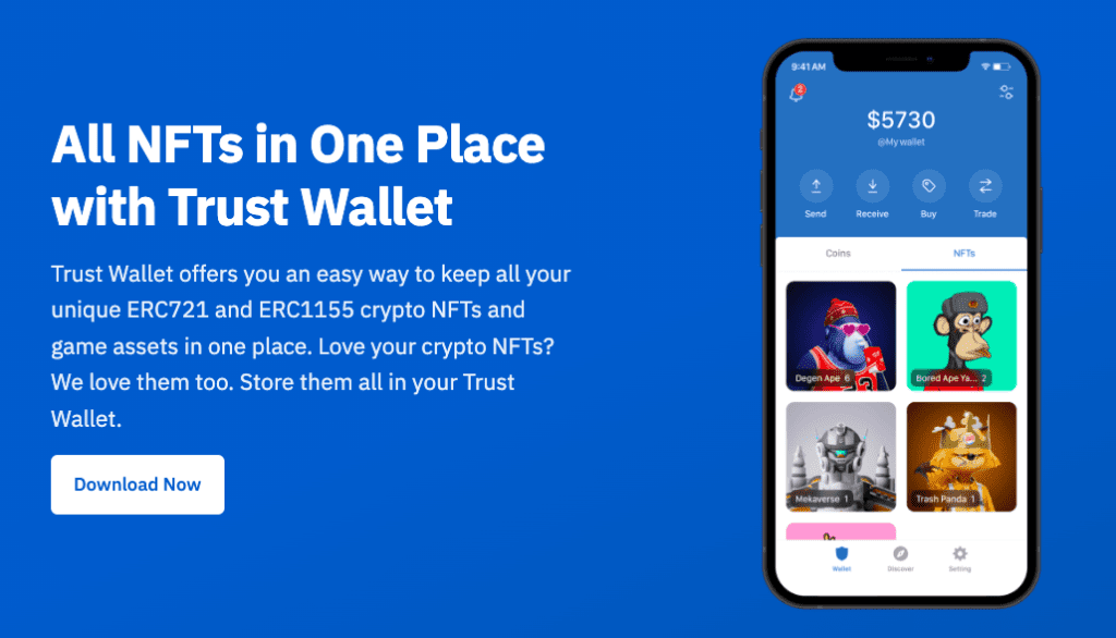 Trust Wallet NFTs