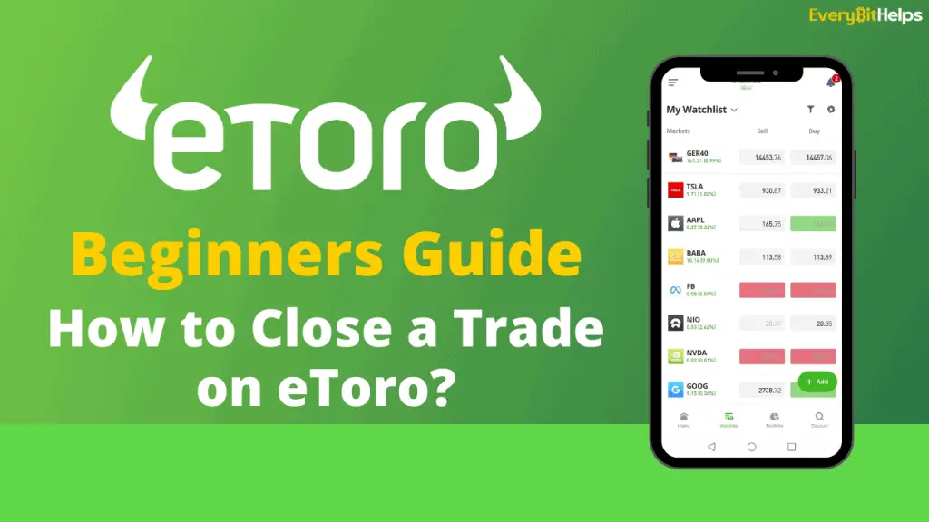 How to Close a Trade on eToro