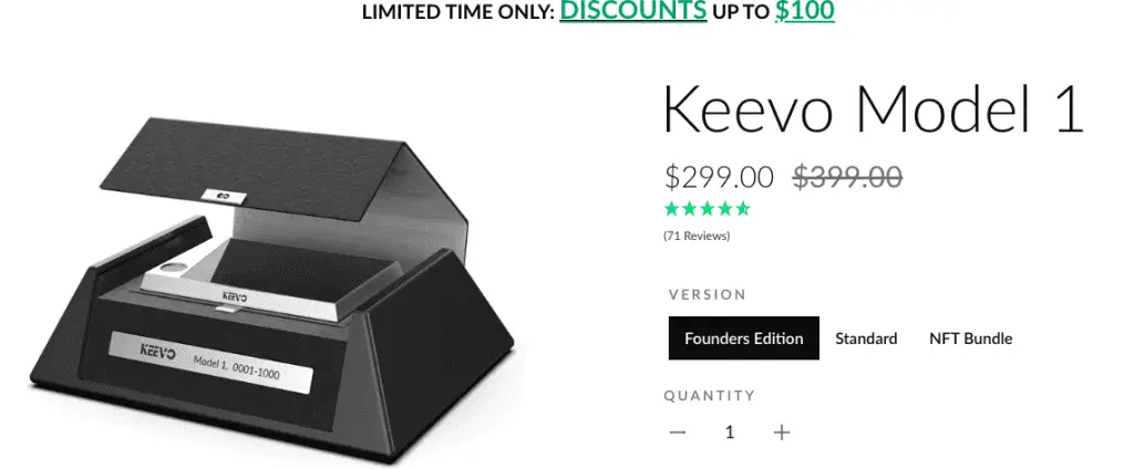 Keevo Black Friday Deal