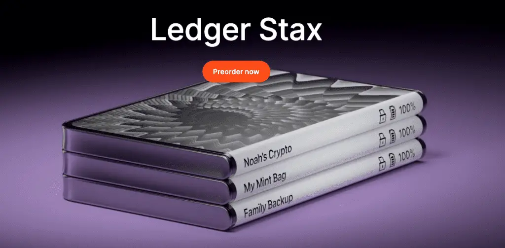 What is the Ledger Stax?