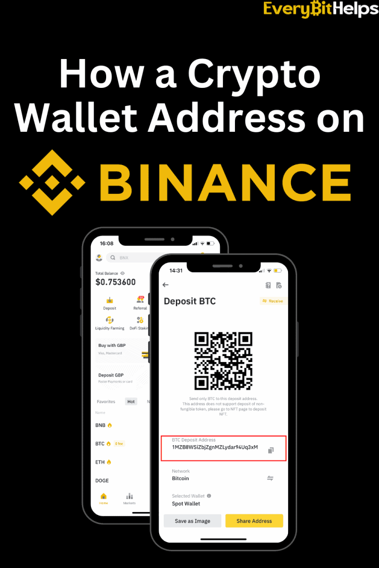 How To Find Your Binance Wallet Address (2023)