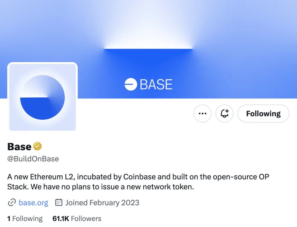 Coinbase Base Social Channels