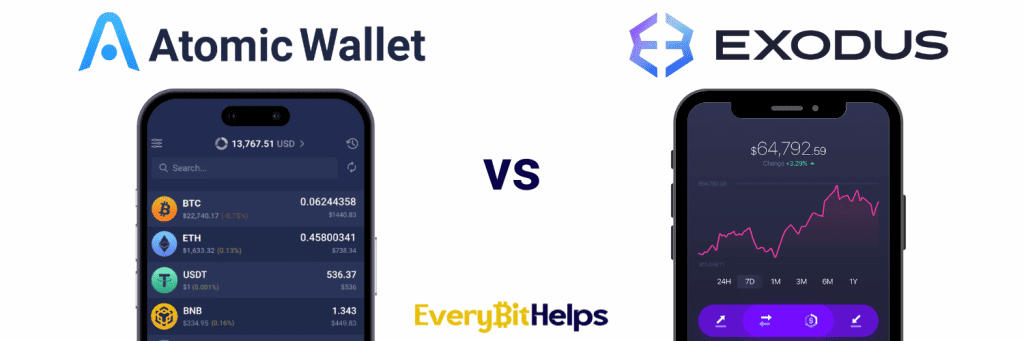 Atomic Wallet Review: Atomic Wallet vs Exodus Wallet