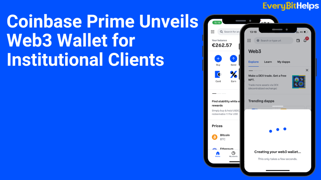 Coinbase Prime Unveils Web3 Wallet for Institutional Clients