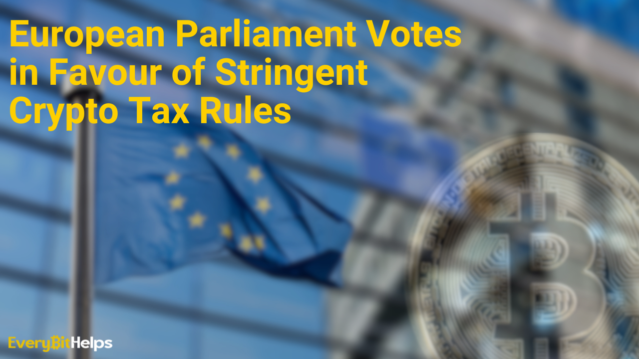 EU Lawmakers Champion Stricter Tax Reporting for Cryptocurrency Exchanges
