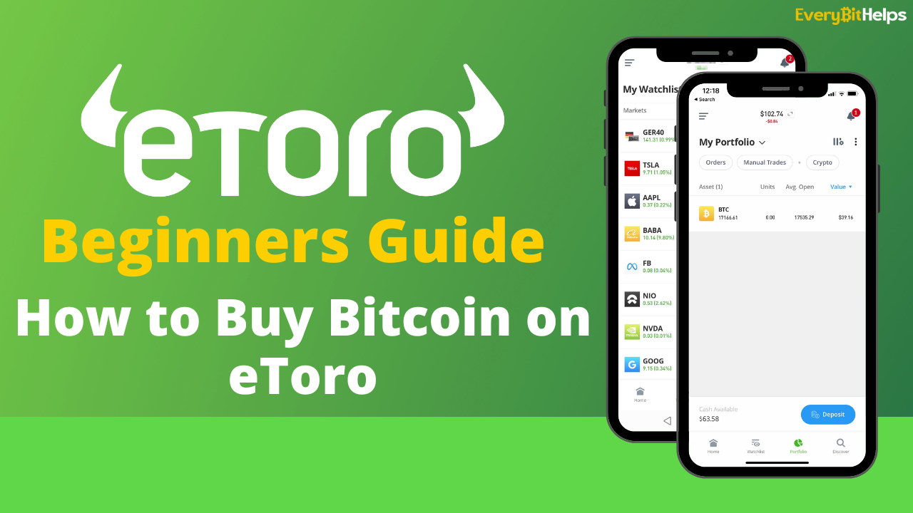 How to Buy Bitcoin on eToro